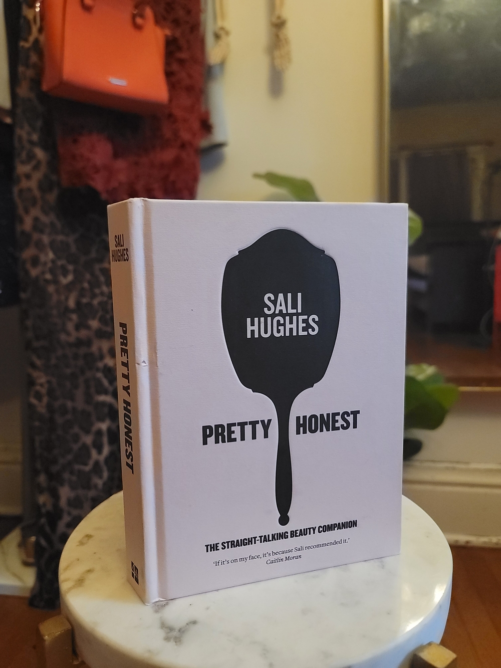 Sali Hughes "Pretty Honest" Beauty Book - Baby Pink & Black